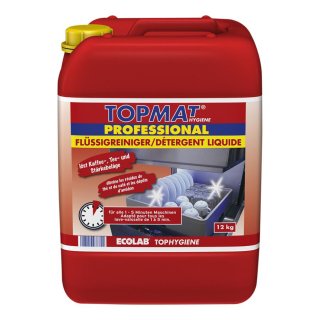 Ecolab Topmat Professional Détergent Liquide 12 kg