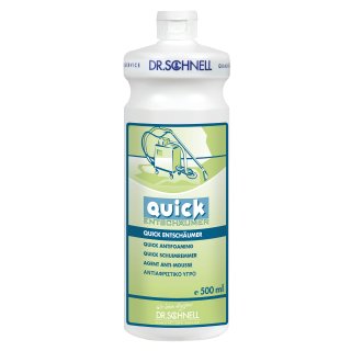 Dr. Schnell QUICK Entschumer 500ml - vite la formation de mousse