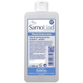 Dr. Schnell Samolind 500 ml Crme protectrice pour la peau avec vitamine E