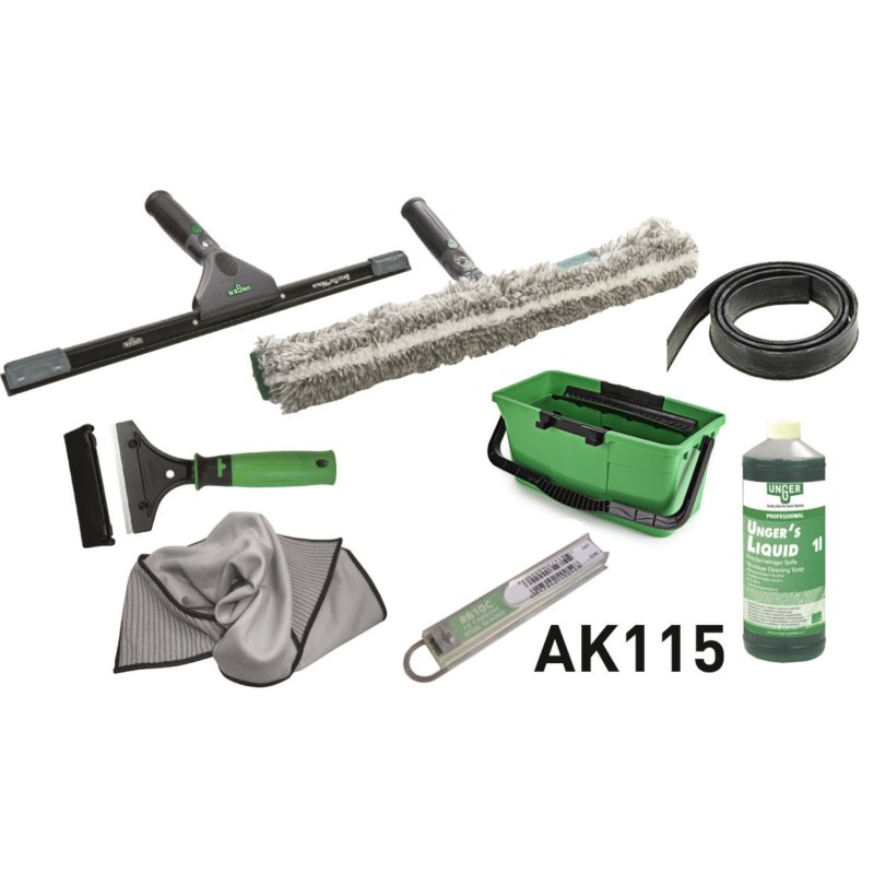 Unger Kit de nettoyage des vitres professionnel AK115 - PWSE24 Boutiq