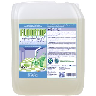 Dr. Schnell Floortop Sensitive 10 litres Entretien  la cire haute performance