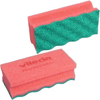 Vileda PurActive ponges abrasives rouge 10 Pces/Emb.