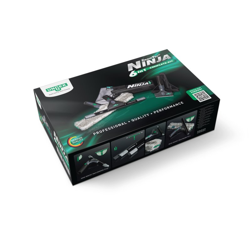 Raclette vitre Unger ErgoTec Ninja 40° - Unger Ninja - Serviclean